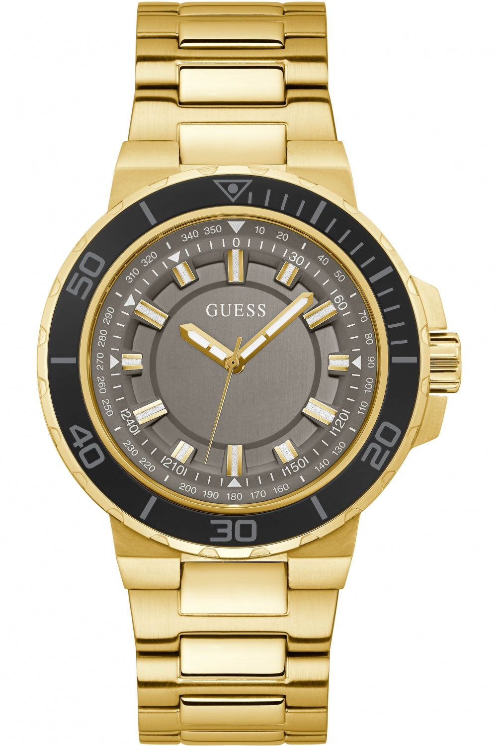 Guess GW0426G2 watch for man with a grey dial and stainless steel strap.