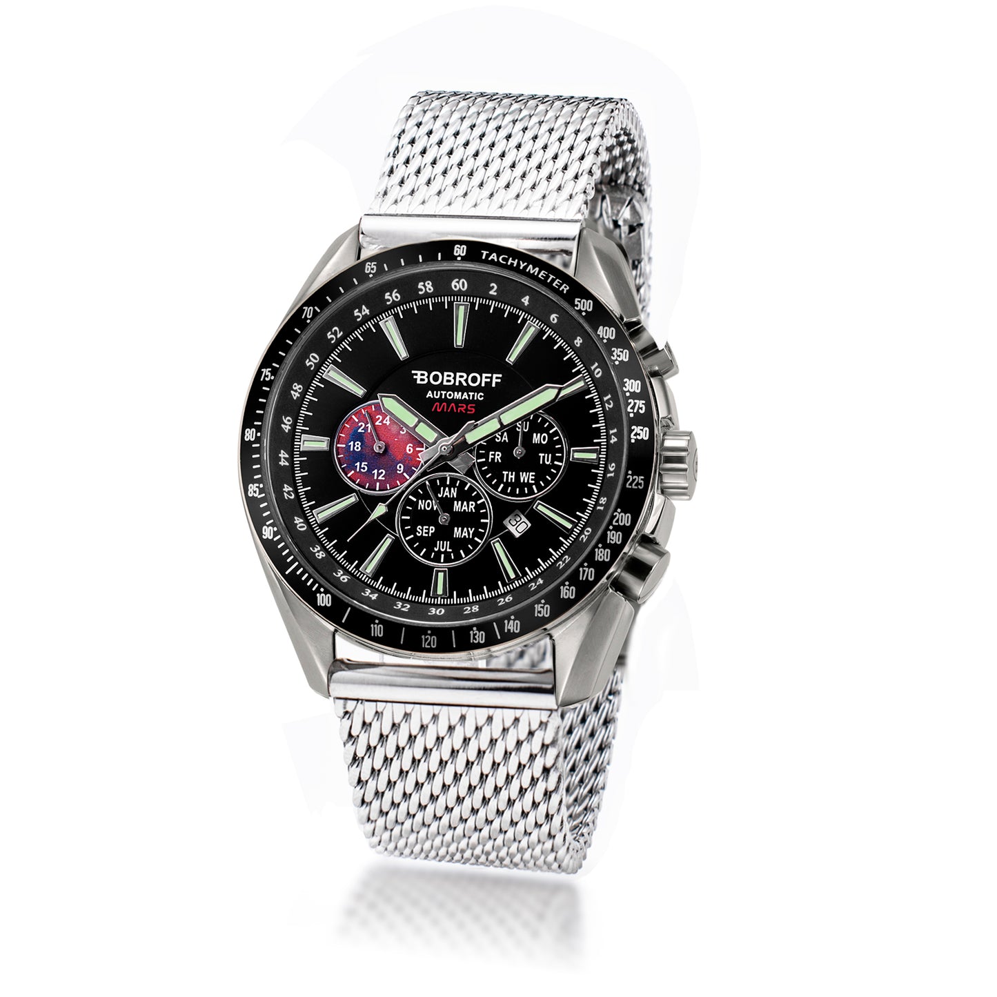Bobroff BF0011-S001 Men Watch 42mm 10ATM