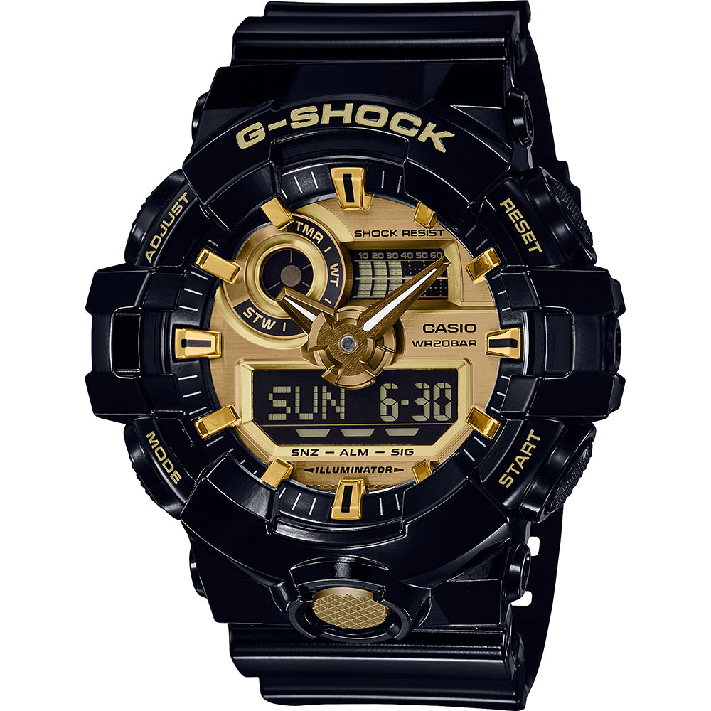 Casio GA-710GB-1AER Men Watch 57,5mm 20ATM