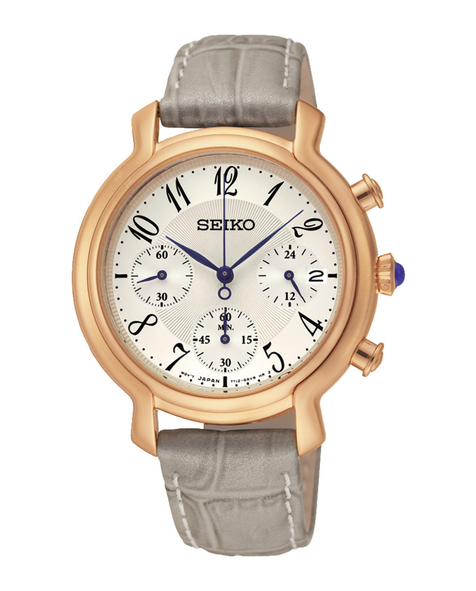 Seiko SRW872P1 Women Watch 35mm 5 ATM