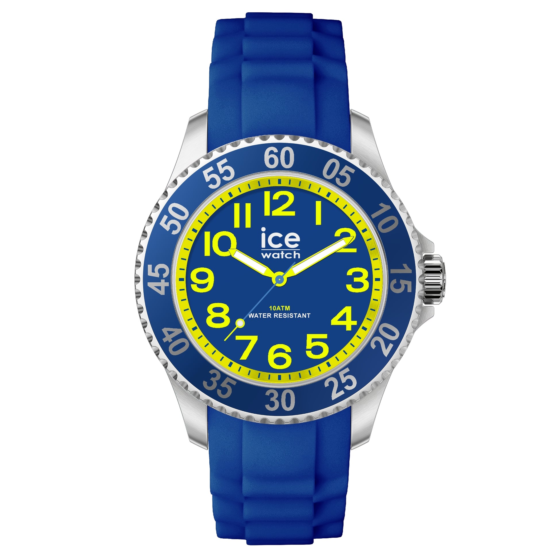 Ice 20363 watch for man with a blue dial and silicone strap.