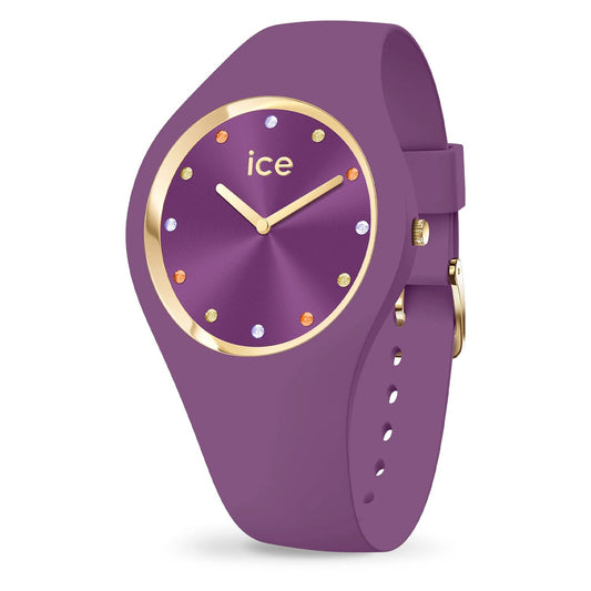 Ice 22286 watch for women with a purple dial and silicone strap.