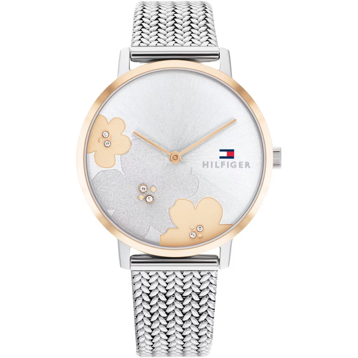 Tommy Hilfiger 1782604 watch for women with a grey dial and stainless steel strap.