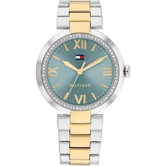 Tommy Hilfiger 1782680 watch for women with a grey dial and stainless steel strap.