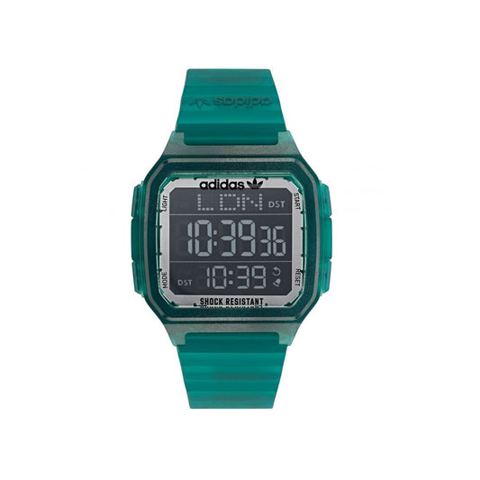 Adidas AOST22048 watch for man with a grey dial and resin strap.