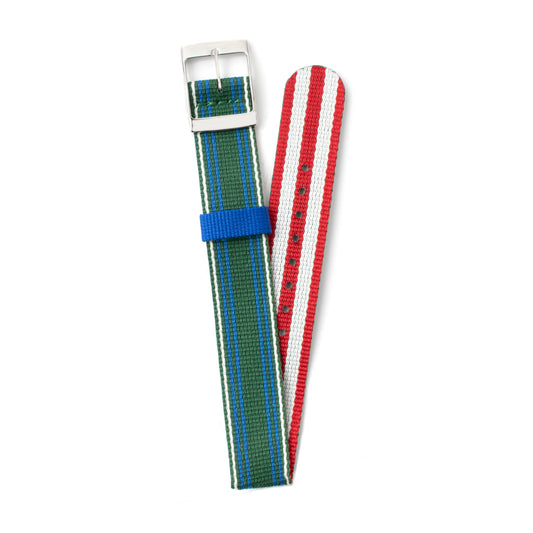 Timex BTQ391803 watch for unisex with a  dial and nylon strap.