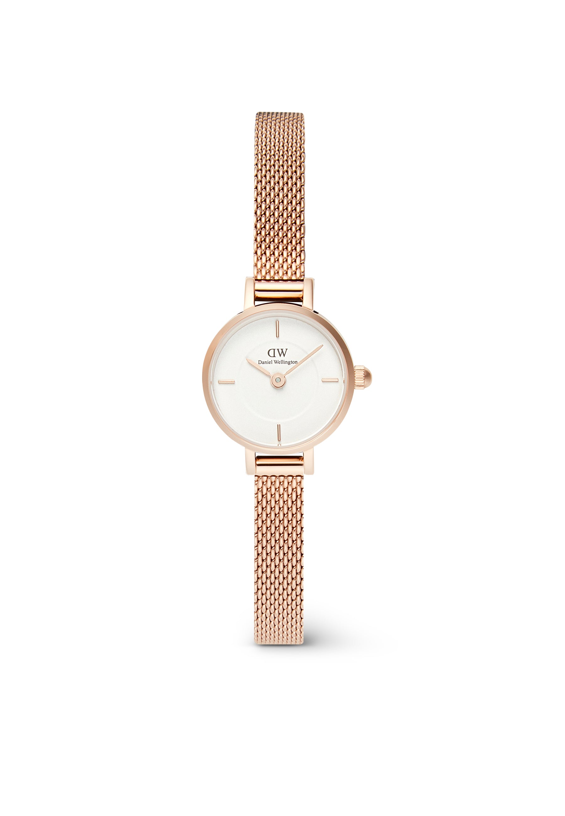 Daniel Wellington DW00100744 watch for women with a white dial and stainless steel strap.