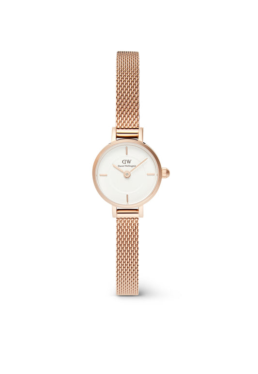 Daniel Wellington DW00100744 watch for women with a white dial and stainless steel strap.