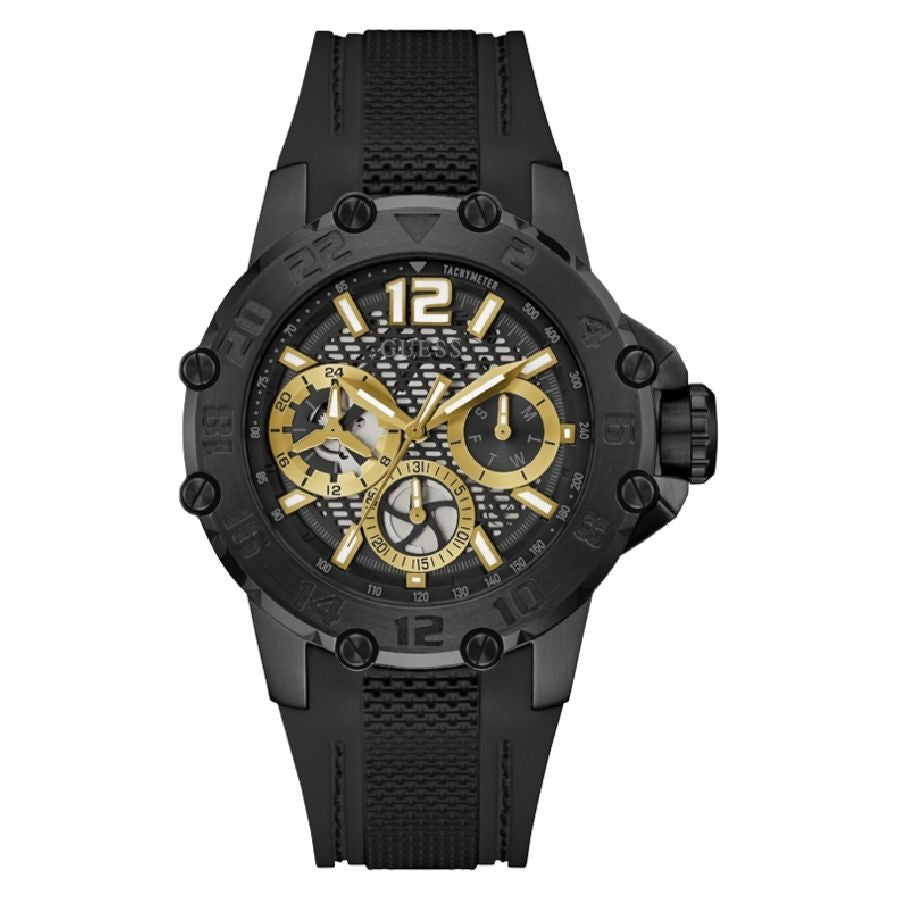 Guess GW0640G2 watch for man with a grey dial and stainless steel strap.