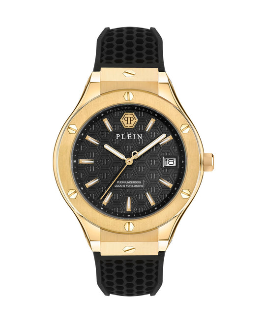 Philipp Plein PWUFA0225 watch for man with a black dial and silicone strap.