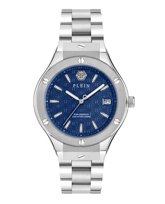 Philipp Plein PWUFA0425 watch for man with a blue dial and stainless steel strap.