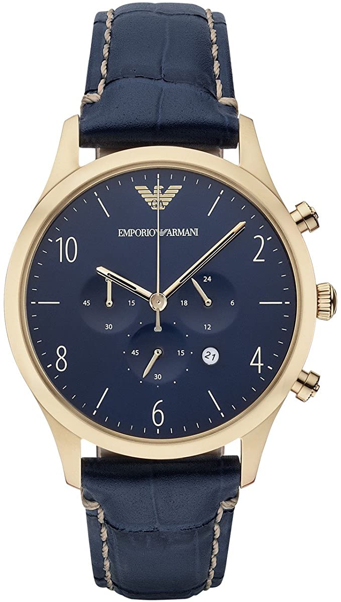 Armani AR1862 Men Watch 43mm 5ATM