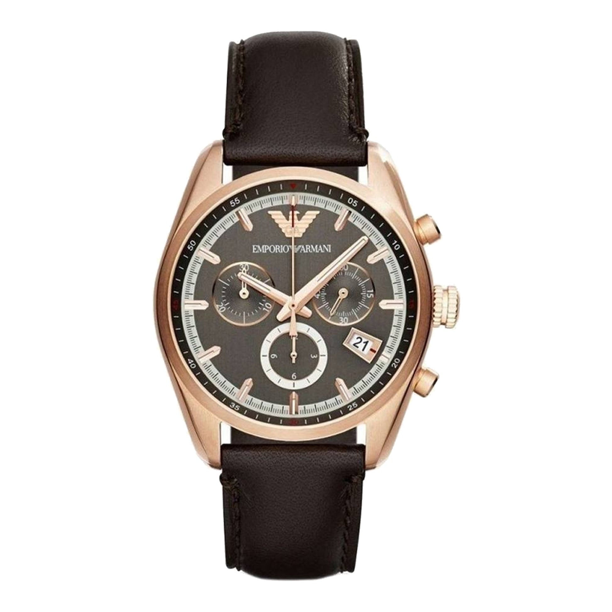Armani AR6043 Men Watch 43mm 5ATM