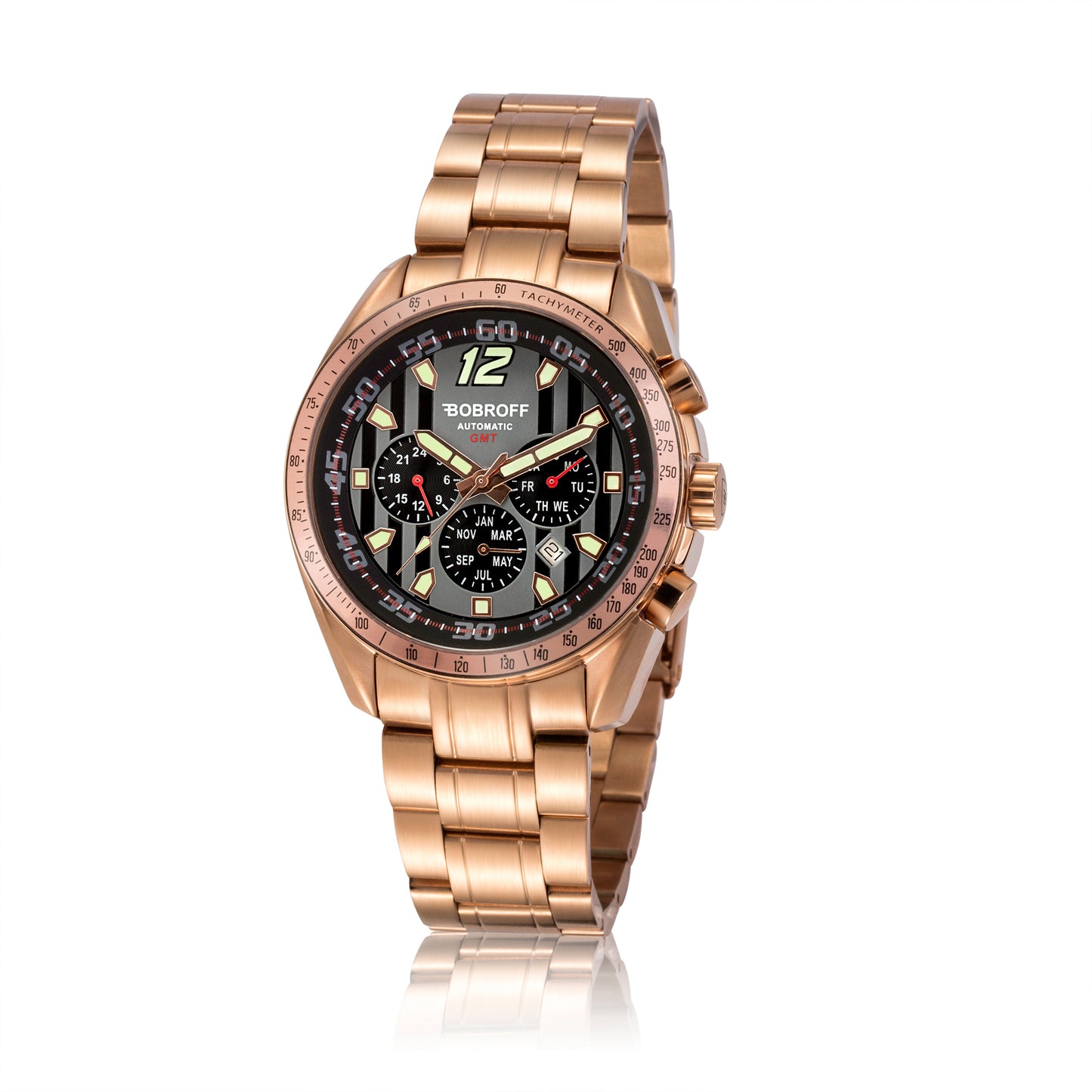 Bobroff BF0016V2 Men Watch 42mm 10ATM