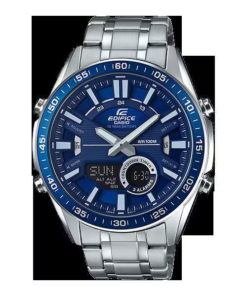 Casio EFV-C100D-2A Men Watch 51mm 10 ATM