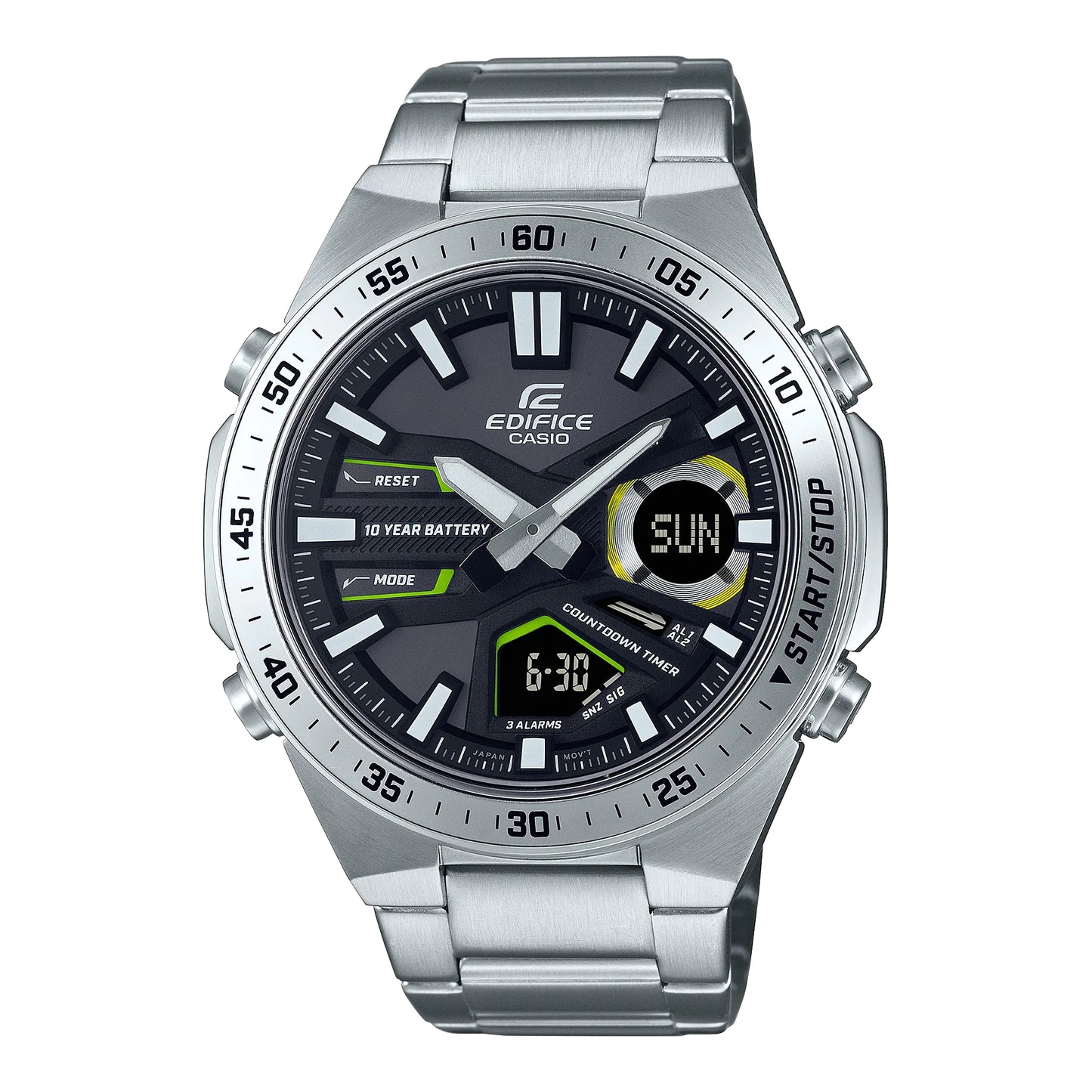 Casio EFVC110D1A3VE Men Watch 51.3 mm 46.9 mm 13.7 mm 10ATM
