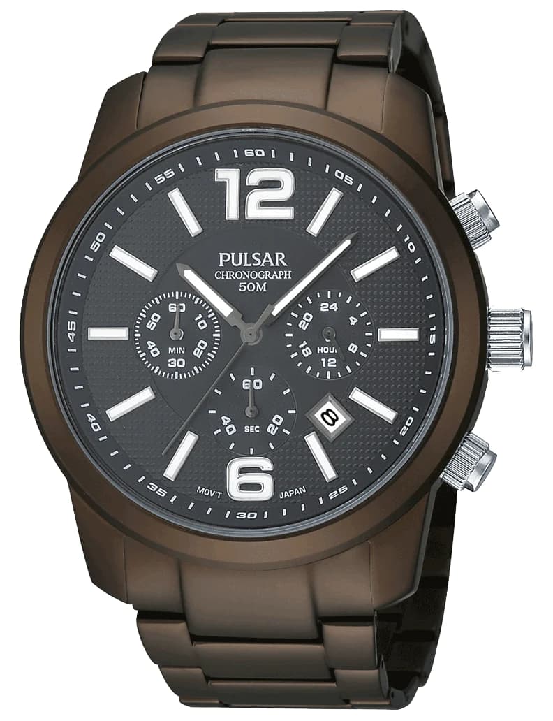 Pulsar PT3187X1 Men Watch 43mm 5ATM